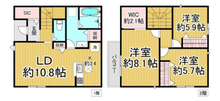 ユアメゾン下加茂の間取り