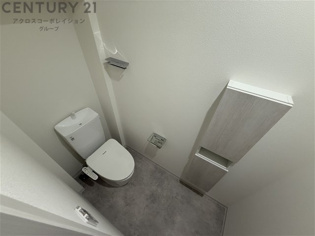 温水洗浄便座機能付きトイレです