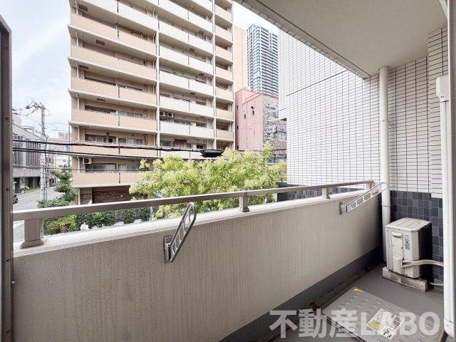サニーハウス南堀江のバルコニー