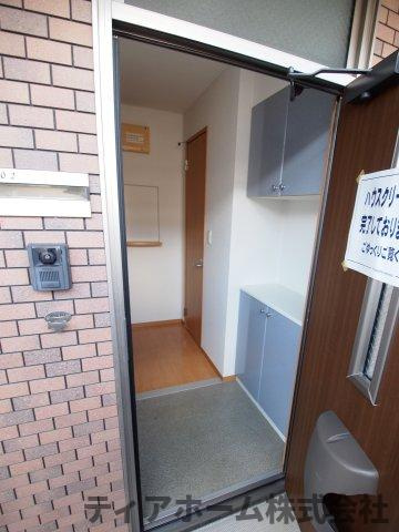 プランドール神楽の玄関|玄関です