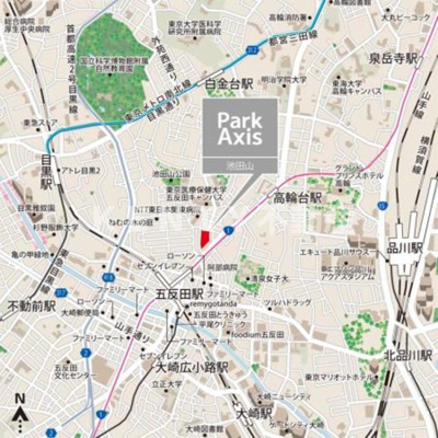 【地図】 | パークアクシス池田山