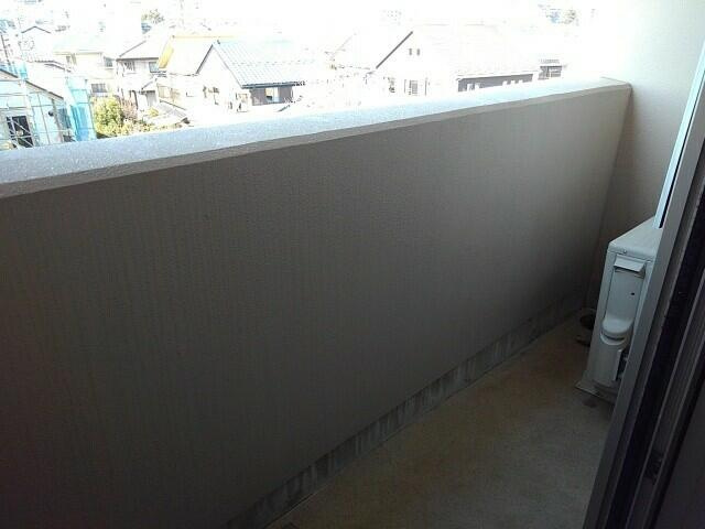 パレス　アムールⅡのバルコニー