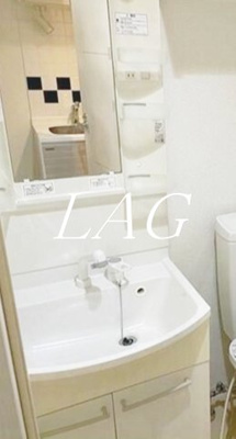 【洗面所】 | AXAS洗足池 | 独立洗面台です。