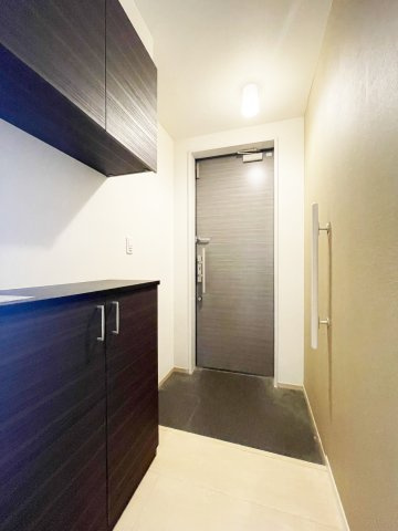 ベレオ庄町の玄関