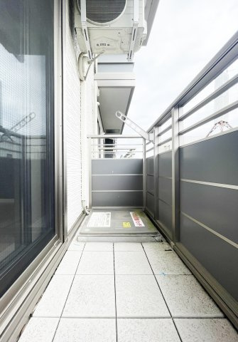 ベレオ庄町のバルコニー
