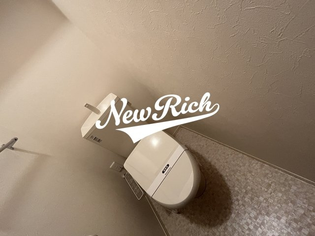 前橋市総社町総社のアパートのトイレ