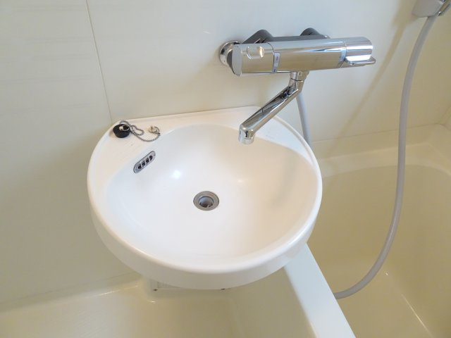 安田マンションの洗面所