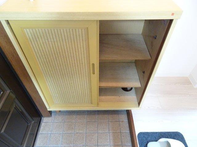 安田マンションの玄関