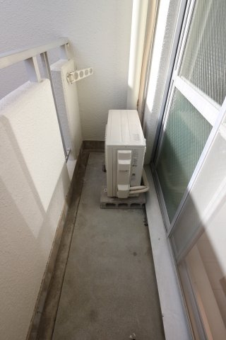 レジデンスｉのバルコニー