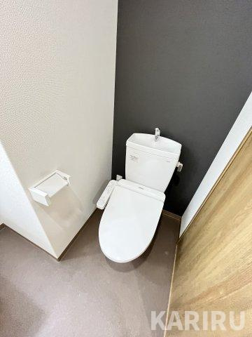 ヴァンクール城東のトイレ|ゆったりとした空間のトイレです