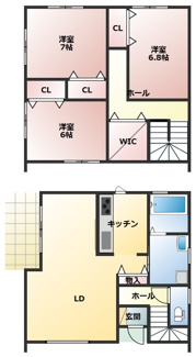 【間取り】 | サクセスモアⅡ