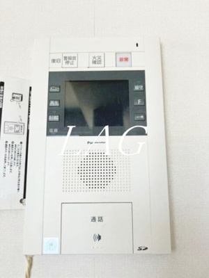 【セキュリティ】 | クレストフォルム南大井 | モニター付きインターホンです。