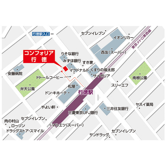 コンフォリア行徳の展望