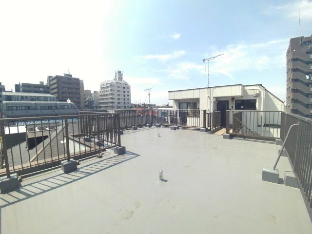 行徳ハイムのバルコニー