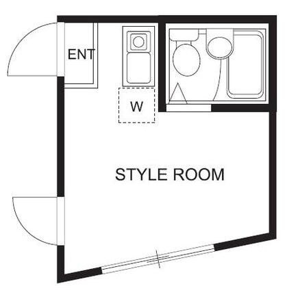 シエスタ若宮の間取り|間取りです。