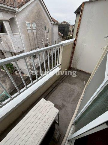 エフ・ケイ・カースル志木のバルコニー