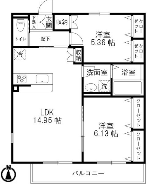 フェリスコート若江北町Ⅰ
