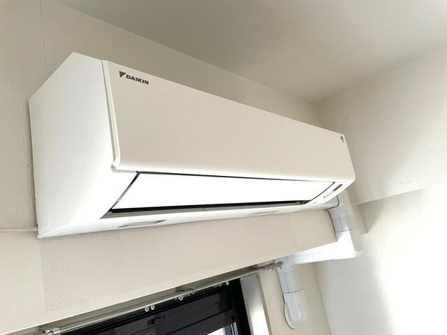 マートルコート調布の設備|エアコン３基　新品にしました