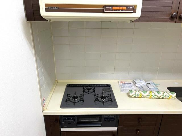 マートルコート調布の設備|ガスコンロを交換しました