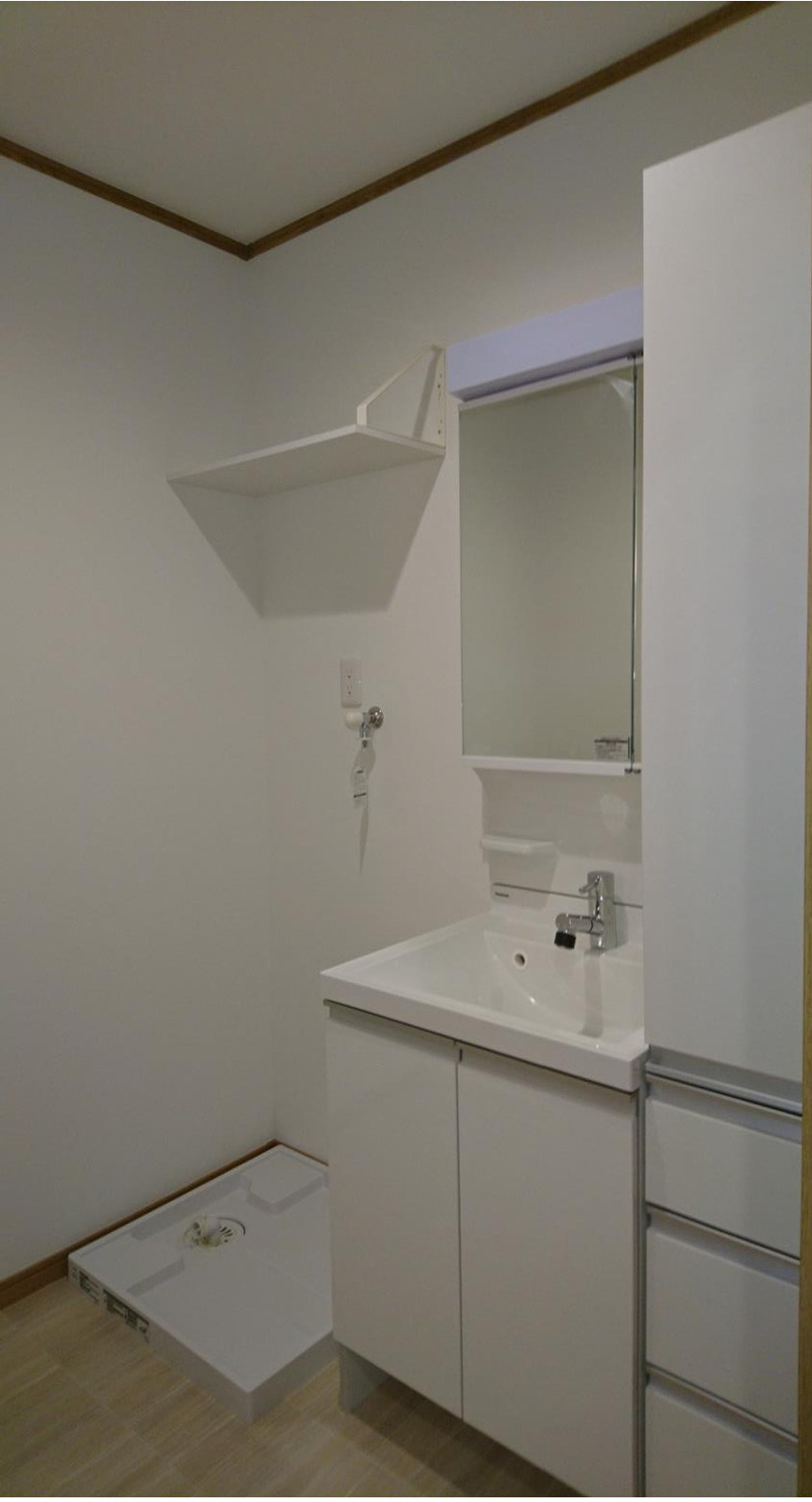 ★当社HP限定★　大阪市旭区　1棟売りマンション＜EASE.A4＞の独立洗面台