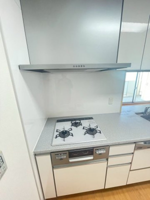 【キッチン】 | レピア高石千代田 | 3口コンロ、食器洗浄機
