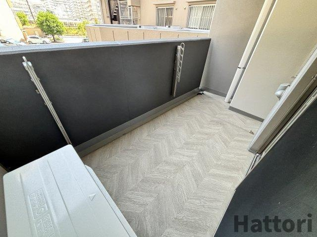 リビオメゾン新大阪のバルコニー