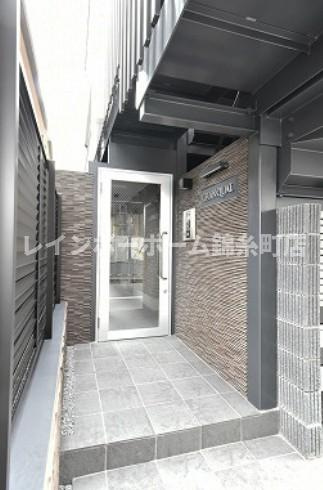 グランクオール青砥のエントランス