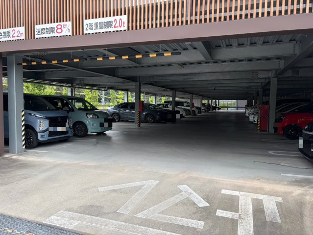 トヨタミッドヒルズ毘森公園の駐車場