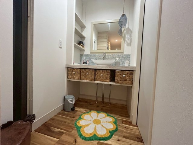 旭市後草　中古戸建の独立洗面台