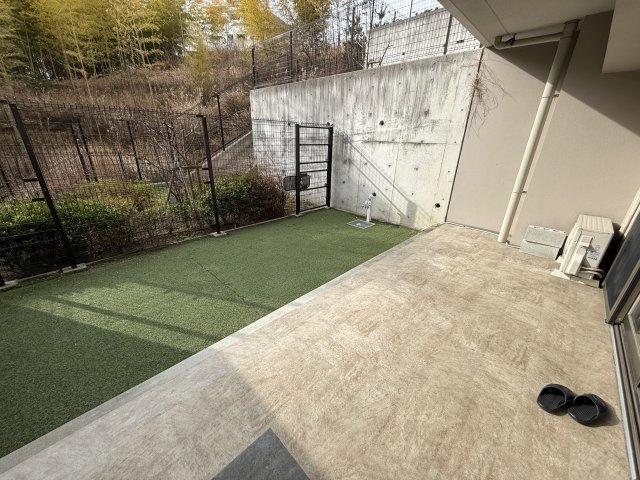 ウェリス豊中桃山台のバルコニー