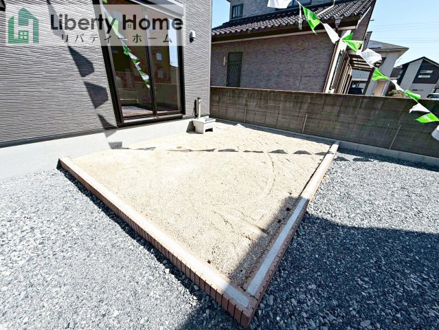 第2土浦市並木　新築戸建　1号棟の庭