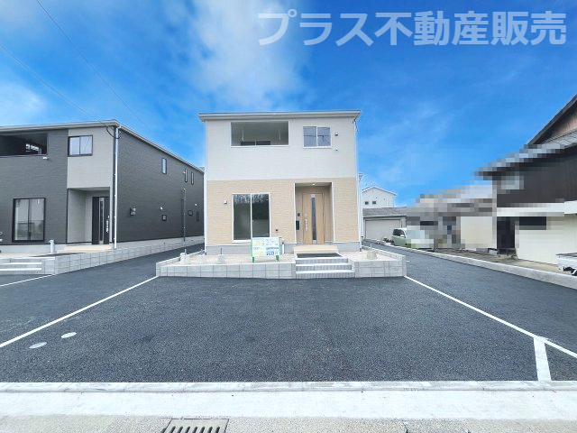 【外観】 | 糟屋郡篠栗町田中1丁目第1　2号棟（全4棟）【仲介手数料無料・0円】 | 現地写真。同じ物件を見るなら、プラス不動産販売にお任せ下さい。