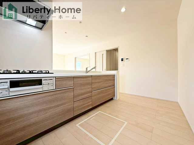 第2土浦市並木　新築戸建　2号棟のキッチン