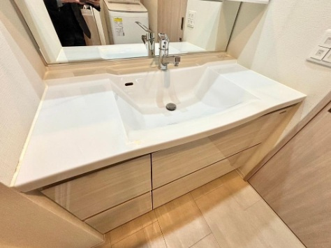 レ・ジェイド須磨海浜公園の独立洗面台