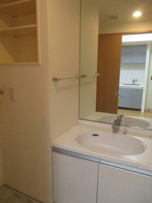 【洗面所】 | ルピナス・グランドカーサ西巣鴨 | 毎日の身支度にも大活躍の独立洗面台