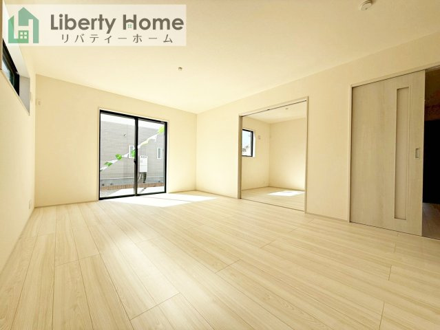 第2土浦市並木　新築戸建　3号棟の居間・リビング