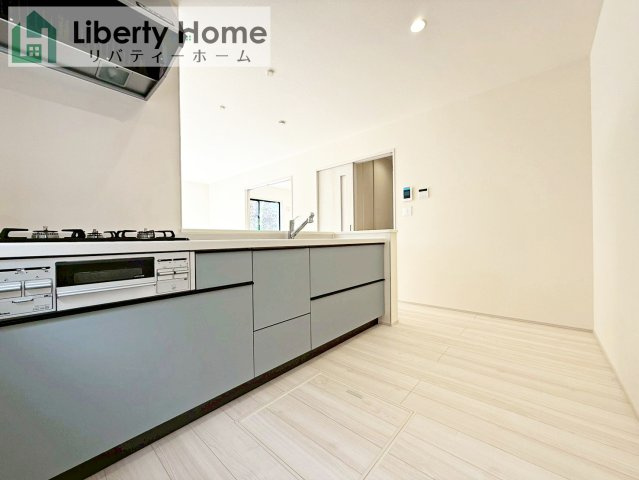 第2土浦市並木　新築戸建　3号棟のキッチン