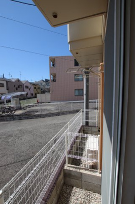 【その他】 | メゾンド・クレール | 洗濯物干し場