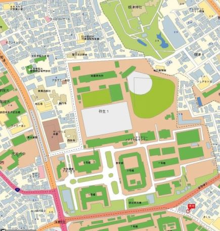 スカイコート本郷東大前の地図|スカイコート本郷東大前