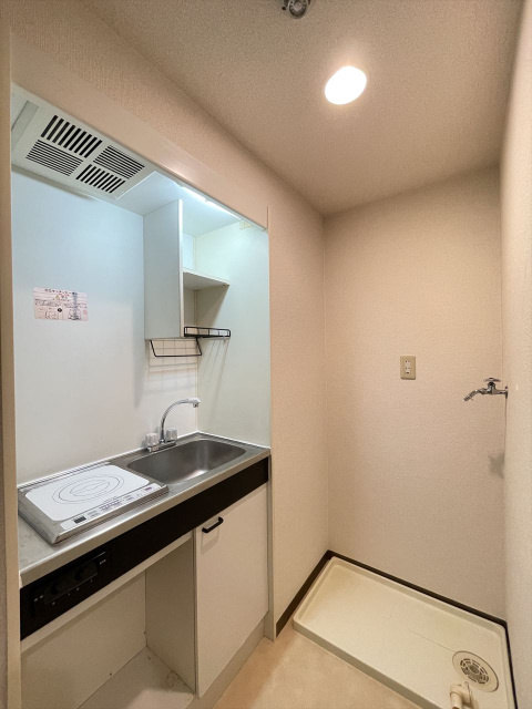 スカイコート本郷東大前のキッチン|IHコンロ　1口