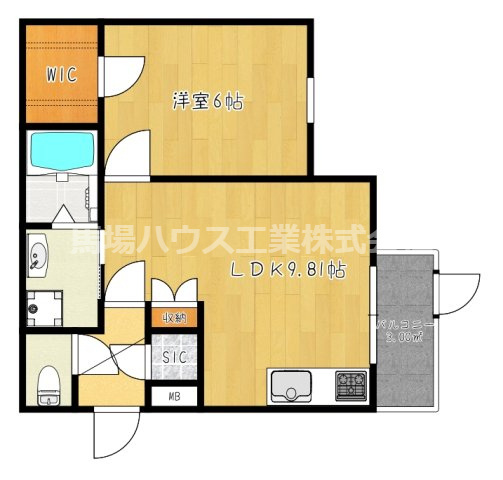 【間取り】 | グランツあびこWEST
