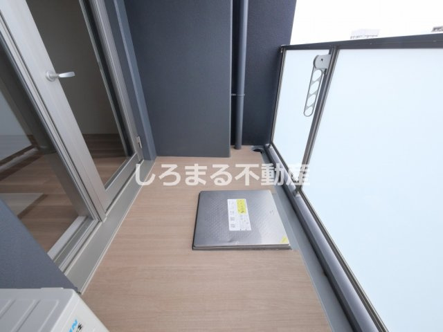 プレサンス深江橋ラヴィゲートのバルコニー