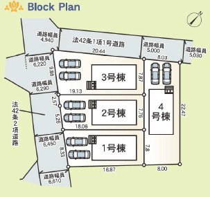 【区画図】 | 加古川市平岡町土山第11（全4）3号棟 | 3号棟
