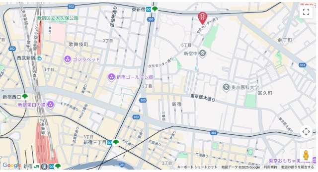 ★仲介手数料無料★エバーグリーンパレス新宿（フルリノベーション最上階メゾネット住戸）の地図