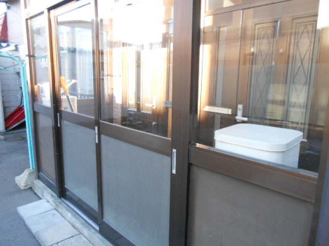 紺野マンション１（光和）のエントランス