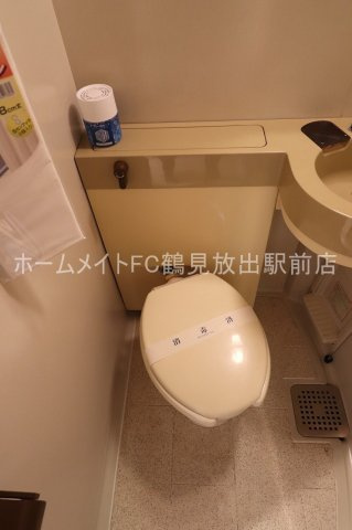大阪市鶴見区今津北５丁目の賃貸マンションのトイレ