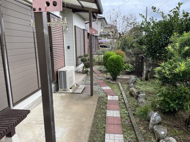 富田中古一戸建ての庭