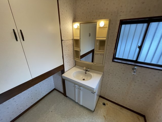 富田中古一戸建ての独立洗面台