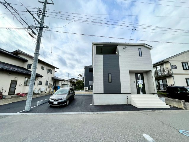 長野市宮沖第４の前面道路含む現地写真