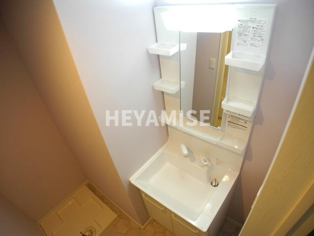 MODERN PALAZZO 諫早Kaiの洗面所|※室内画像は別号室のもの